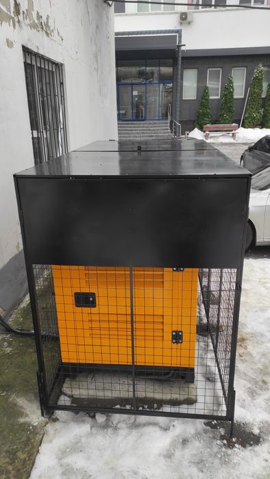 Антивандальная решетка для генератора, кожух, короб