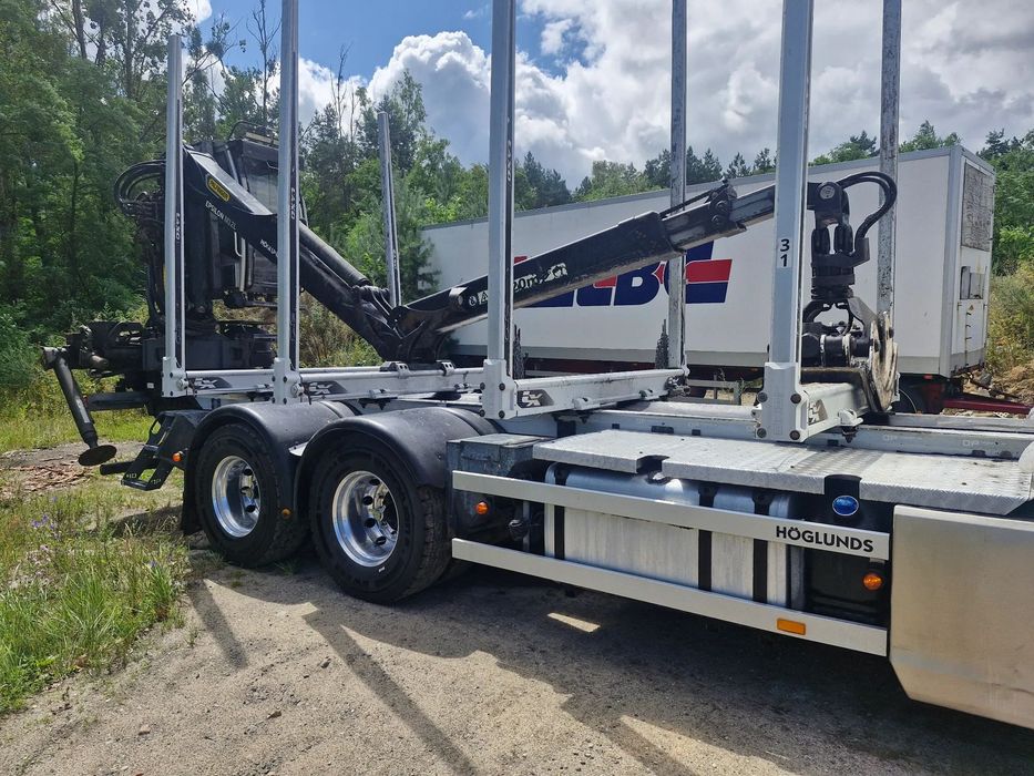 Scania R650  Scania R650  2019 Epsilon m12 9.6m m drewna lasu 6x4