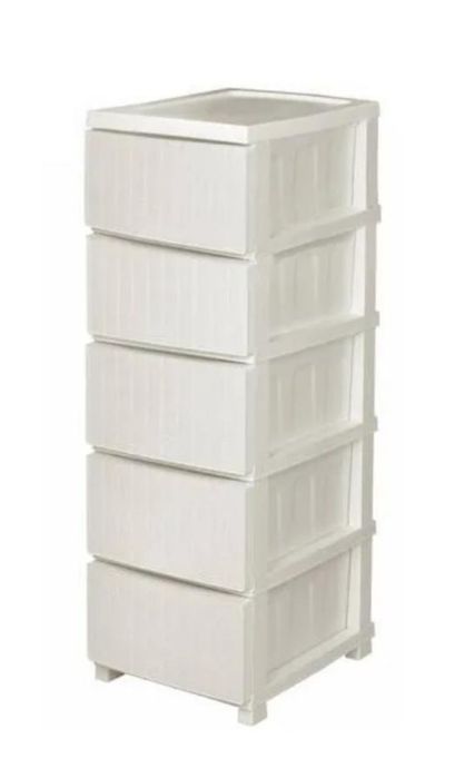Белый органайзер на 5 ярусов для хранения школьных вещей и принадлежно