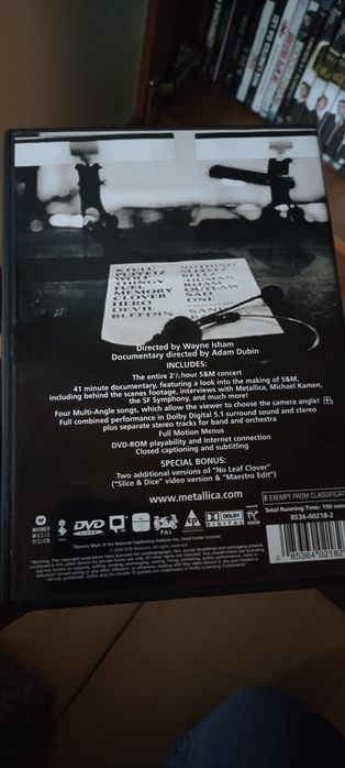 Metallica S& M DVD