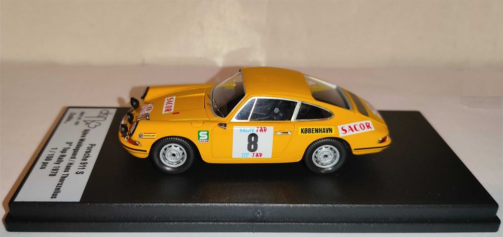 Troféu - Porsche 911 S - 3º Rally de Portugal 1970 - Björn Waldegaard