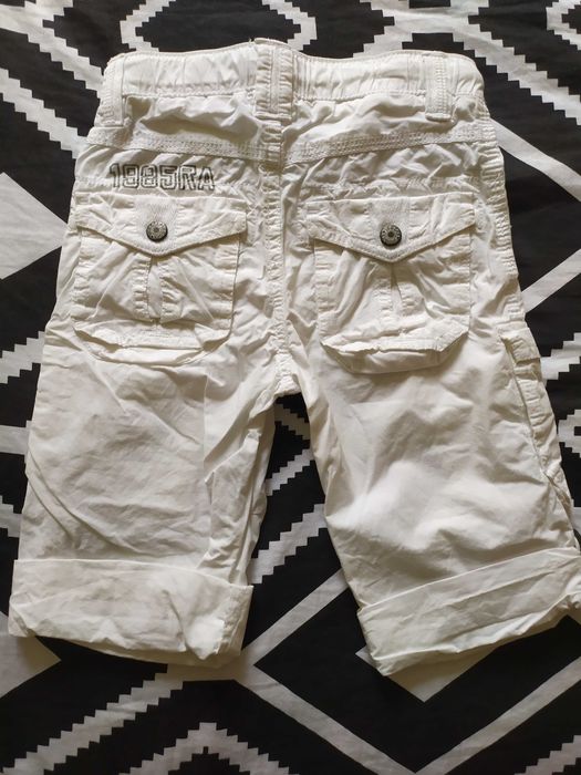 Spodnie chłopięce Rebel lato podwijane r.110/116