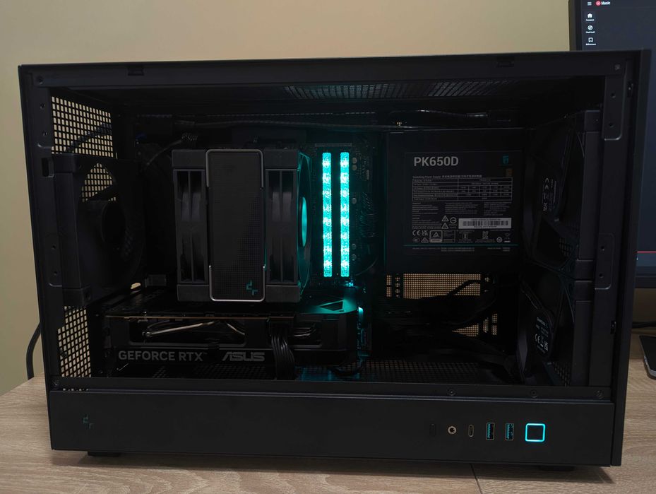 Потужний компактний ігровий ПК 2026 — новий, холодний, тихий!