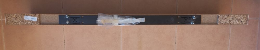 Parteleira lacado branca ikea (110x26 cm)