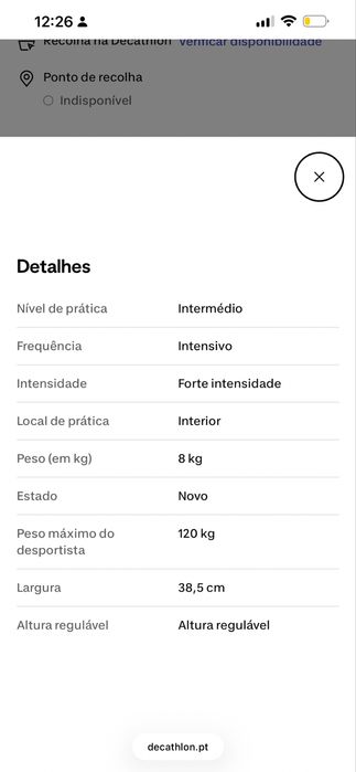 Reebok Step com 3 patamares