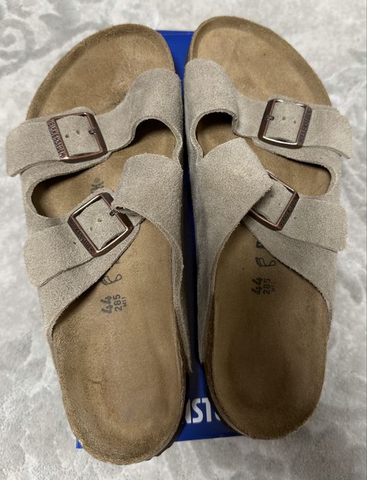 Замшеві шльопанці Birkenstock Arizona, 44р, 28,5см