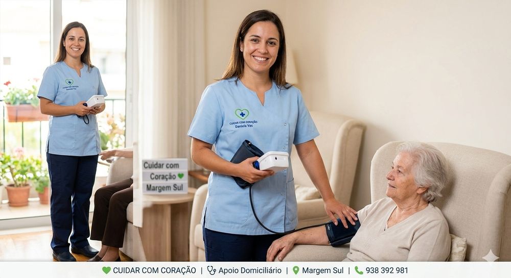 Cuidar com Coração: Apoio Domiciliário Profissional