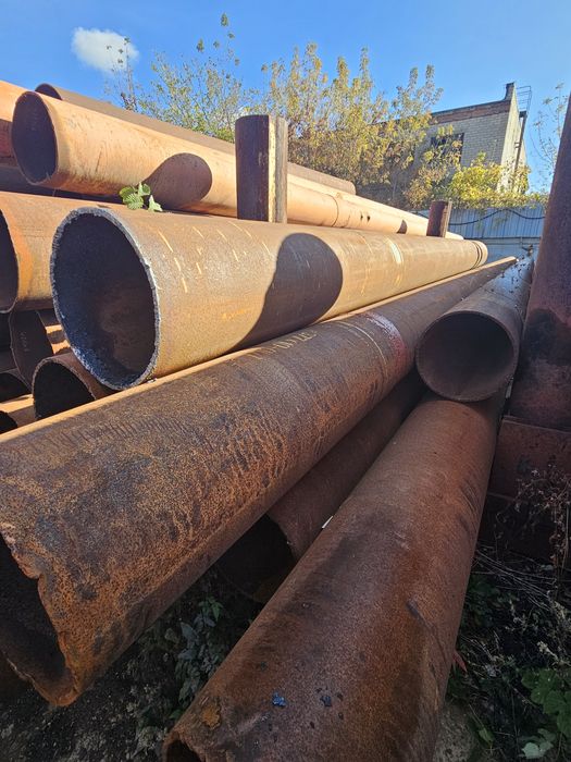 Труба 530х9-10мм 15тн демонтаж 6,00-12,10 м - 25000 грн т