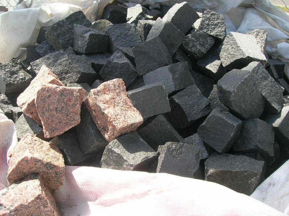 Kostka granitowa strzegomska