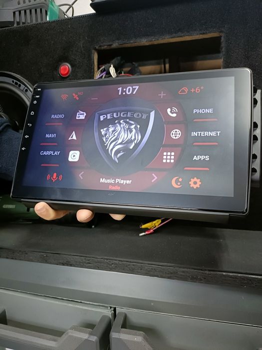 Radio Peugeot 208/2008 android car play