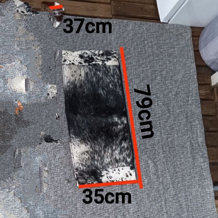 Almofada Pele de vaca verdadeira