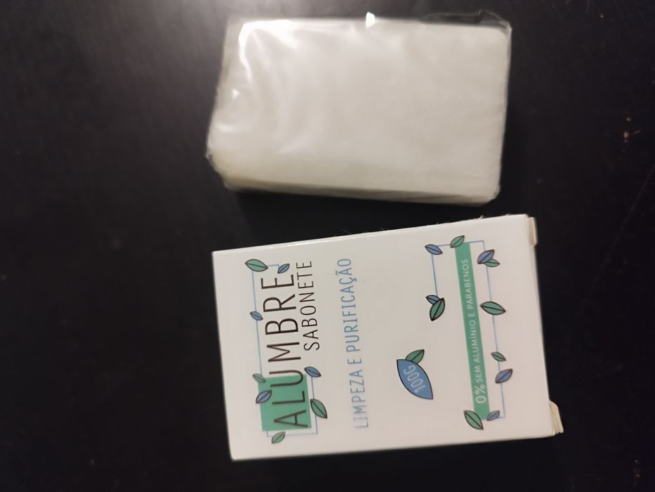 Sabonete de Alumbre (Pedra-Ume) limpeza impeza Energética e Purificaçã
