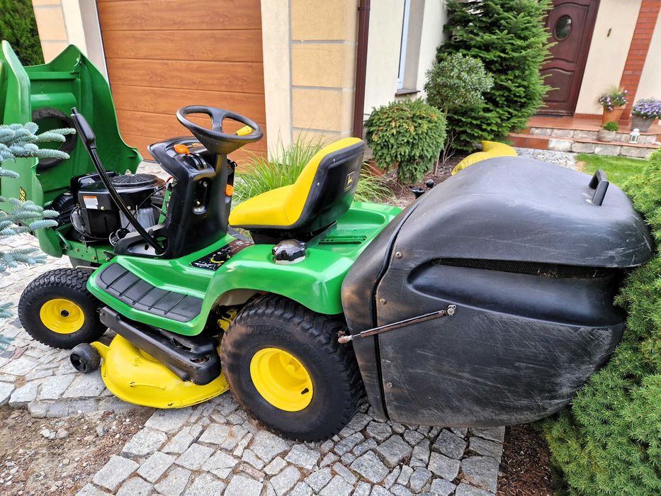 Traktorek kosiarka JOHN DEERE LTR 166 - po SERWISIE 16 KM V-ka!!