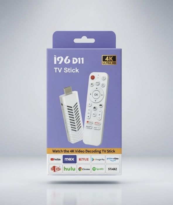 Stick Android TV - 8GB RAM e 128GB ROM