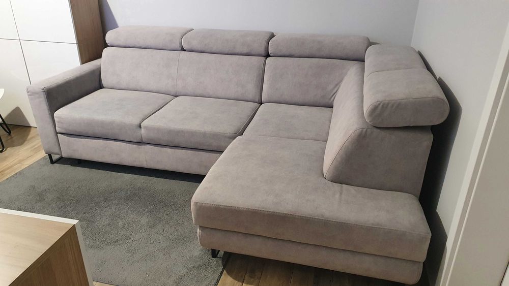 Luksusowy narożnik z funkcją spania