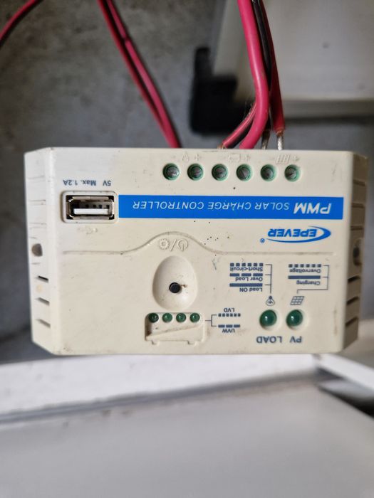 Panel słoneczny  110w, pwm camper niewiadow