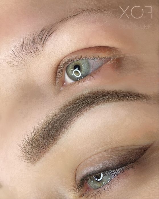 Міжвійка Пудрові брови Нарощування вій