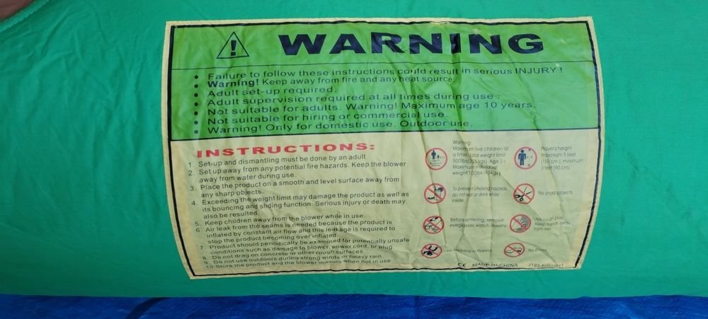 Insuflável 4.00x4.00x2.60