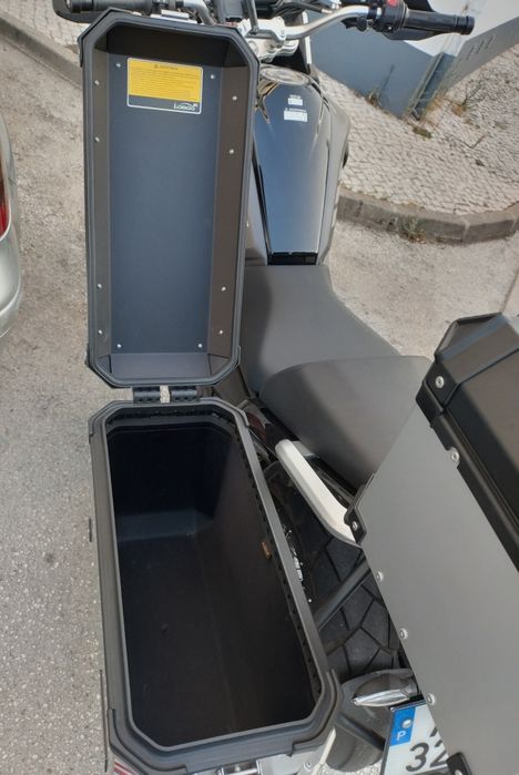 Kit 3 malas laterais e top case