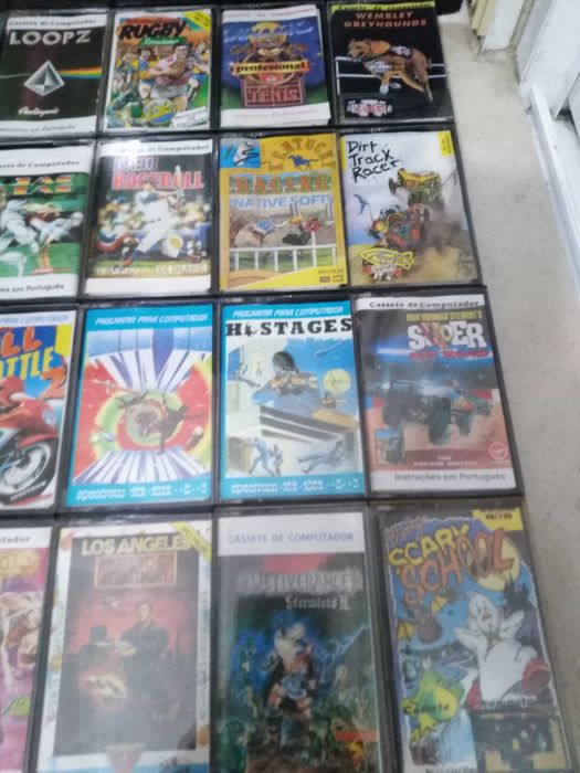 Jogos antigos para Spectrum Lote 1.
