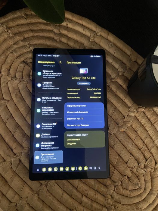 Планшет  Galaxy Tab A7 Lite