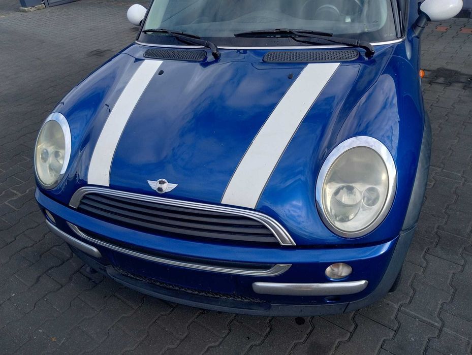 Maska przód przednia Mini One R50 Indi Blue 862/5 , części