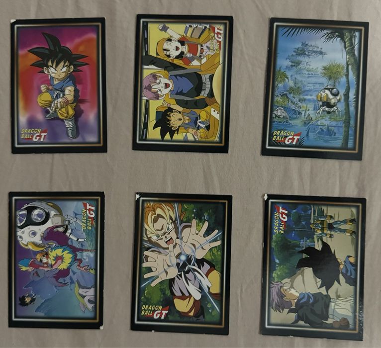 cards da coleçao DRAGON BALL GT serie 1 - Panini