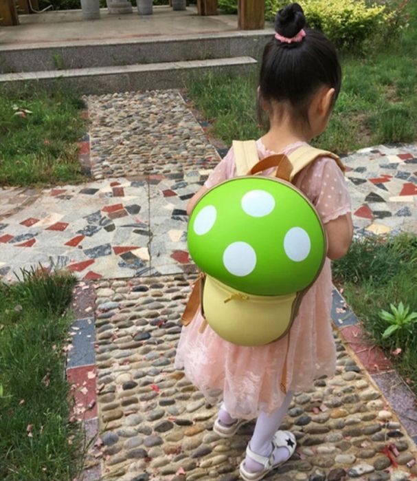 Рюкзак рюкзачок дитячий Supercute Грибочок Зелений