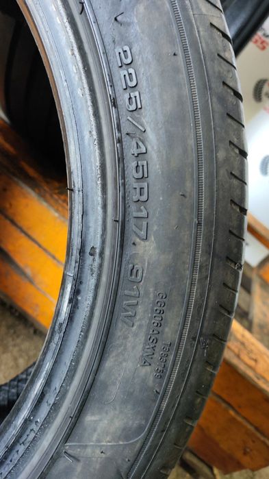 БЕЗ ПРЕДОПЛАТ Шини/Резина/Колеса GOODYEAR 225 45 R17 91W  Літо