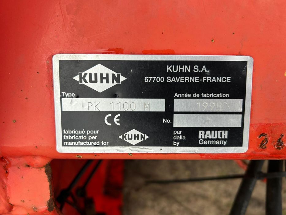 Rozsiewacz Nowzy Kuhn PK 1100M MDS Axera Rauch Sulky Kuhn Precia 1100