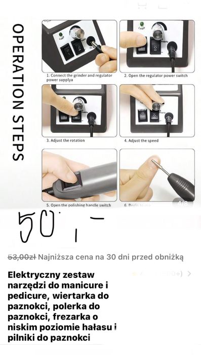 Frezarka do paznokci