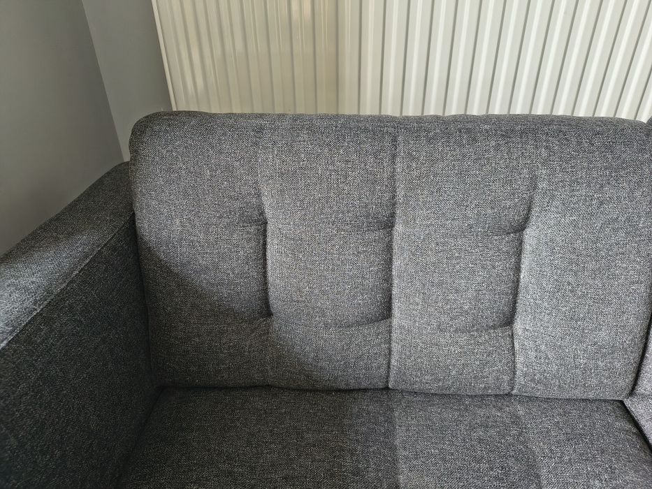 Kanapa sofa Ikea landskrona 2-osobowa ciemnoszara