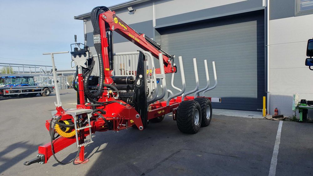 Przyczepa Leśna Tajfun GAP 110 + DOT 50K