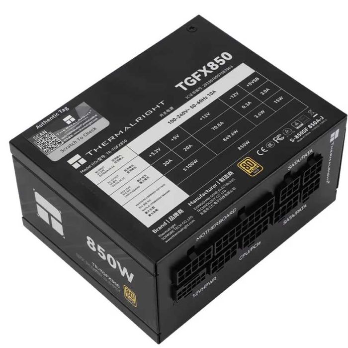 Thermalright TR-TGFX850 850W PCI-E 5.0 Блок живлення