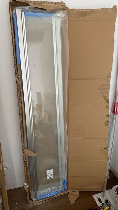 2 Resguardos de duche modelo MAFALDA da ITALBOX - NOVOS