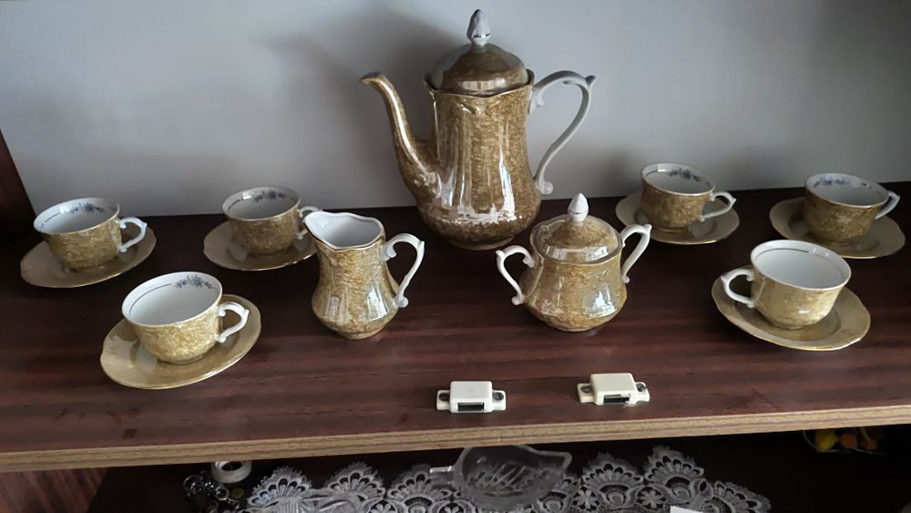 Niezwykły zestaw 6 osobowy do herbaty