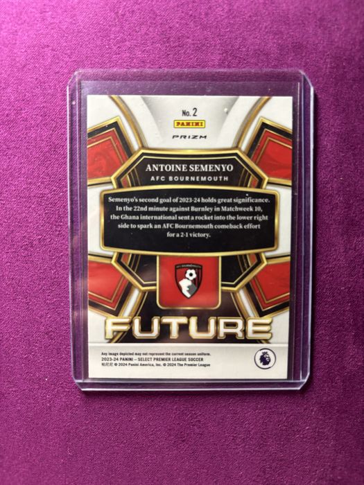 Semenyo rookie card panini premier league