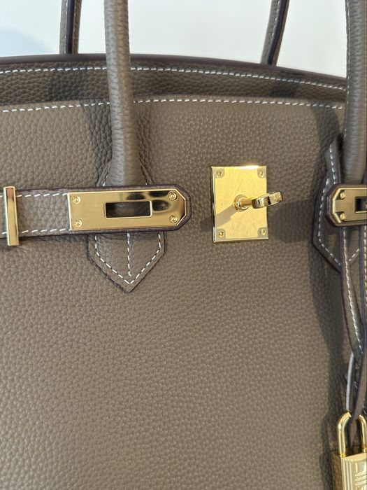 Top Grain Leather Birk Handbag