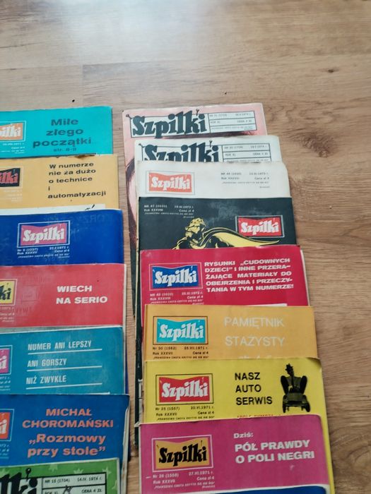 Sprzedam czasopisma szpilki