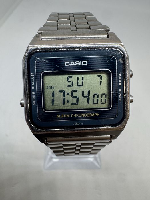 Zegarek Casio A-180 moduł 427 Vintage LCD sprawny