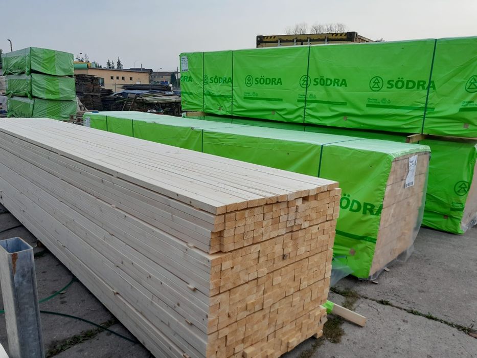 Łata drewniana C16 38x63 mm 3,0/4,2/4,8m