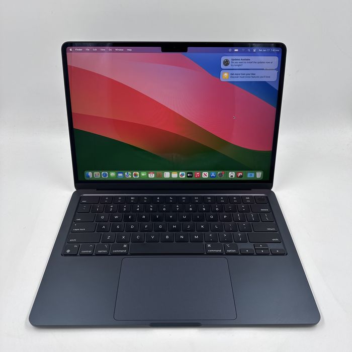 Як новий Macbook Air 13.6 M3 2024 16GB RAM 512GB SSD Midnight IL6721