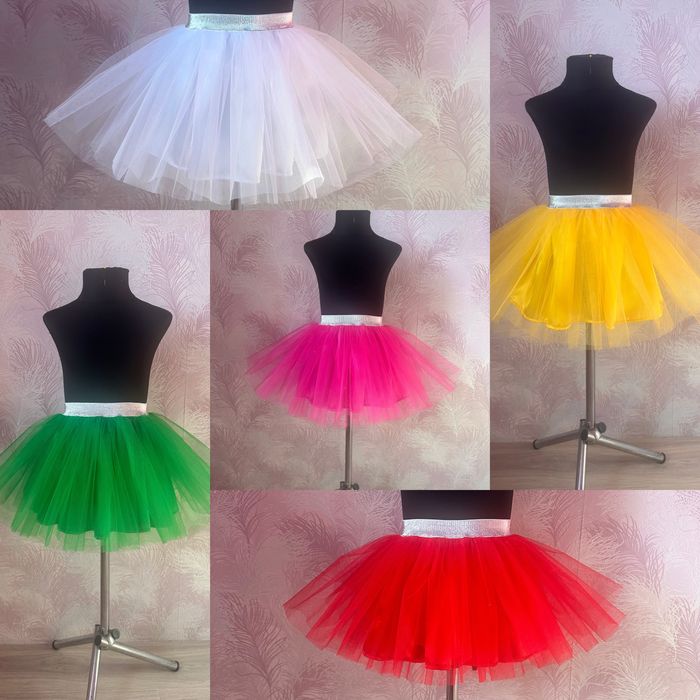 Фатинова спідниця, багато кольорів, пошив та наявність . На випускний