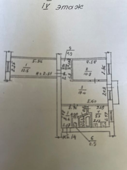 3-комнатная квартира по адресу ул. Армейская (площадь 56 м²) - Atlanta.ua - фото 2