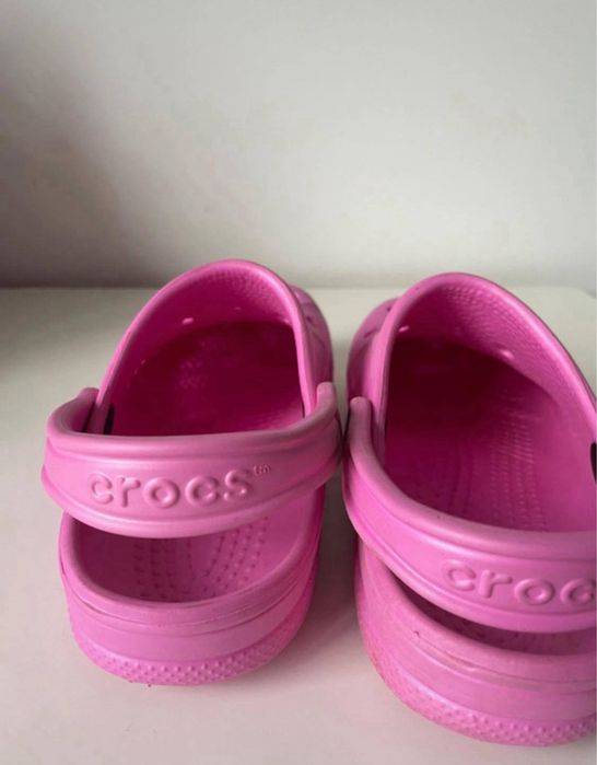 Crocs klapki chodaki różowe W7 37/38