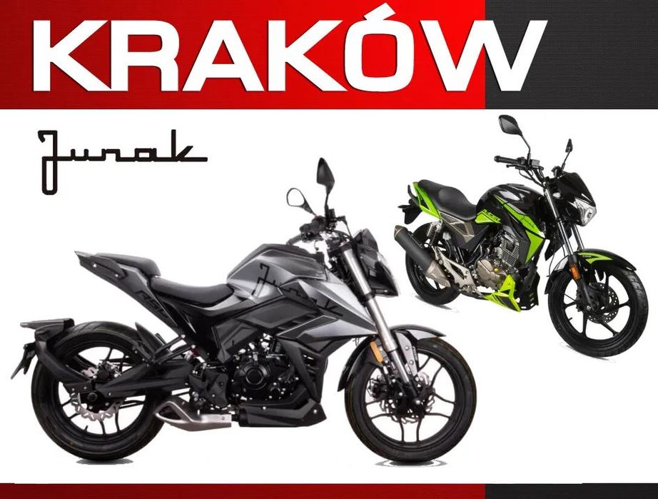 Junak 125 Racer % WYPRZEDAŻ % Motocykl Junak RSL 125 cc / Racer / Voge 125r / 15 KM