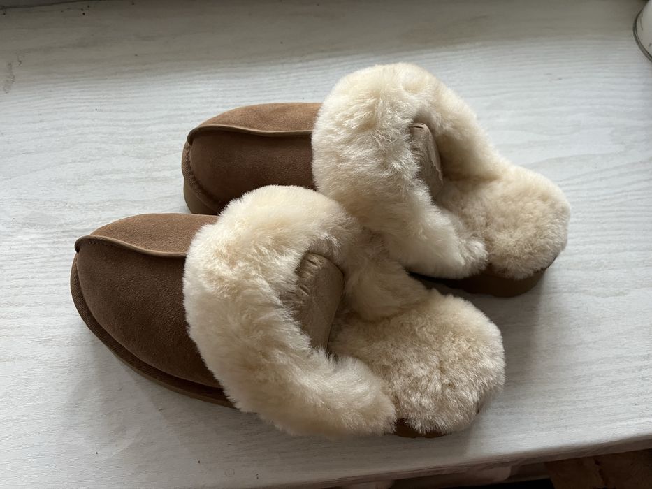 Тапочки натуральный мех