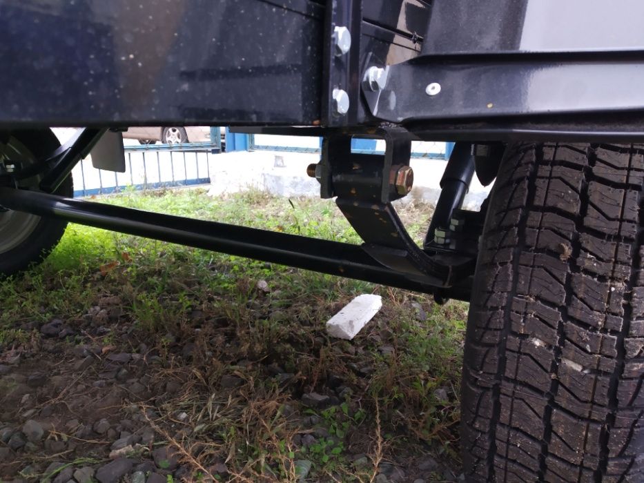 Одноосный Оцинкованный легковой Прицеп Кремень+ КРД 105  2500*1300