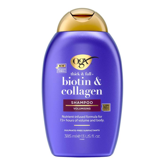 OGX BIOTIN & COLLAGEN Szampon zwiększający objętość 385ML