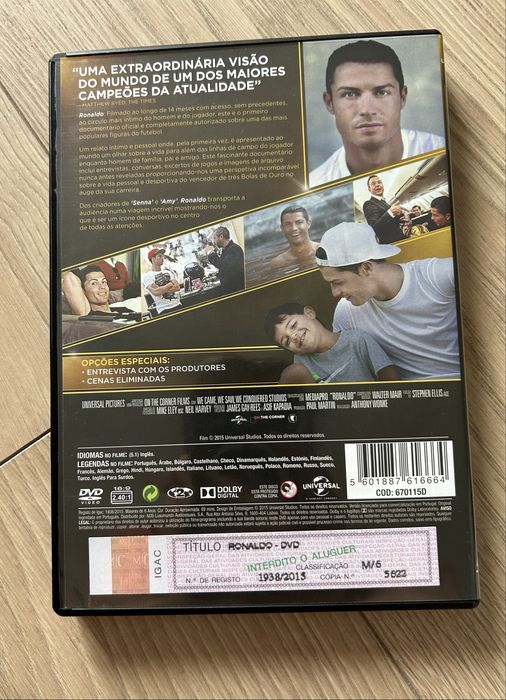 Dvd Ronaldo (CR7)